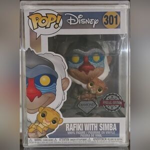The Lion King Rafiki with Baby Simba Funko Pop! Vinyl Figure #301